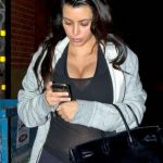Kim Kardashian embarazada de Kanye West